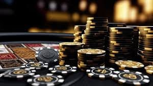 Contoh tangan Baccarat di badai 100 menunjukkan nilai kartu dan hasil akhir